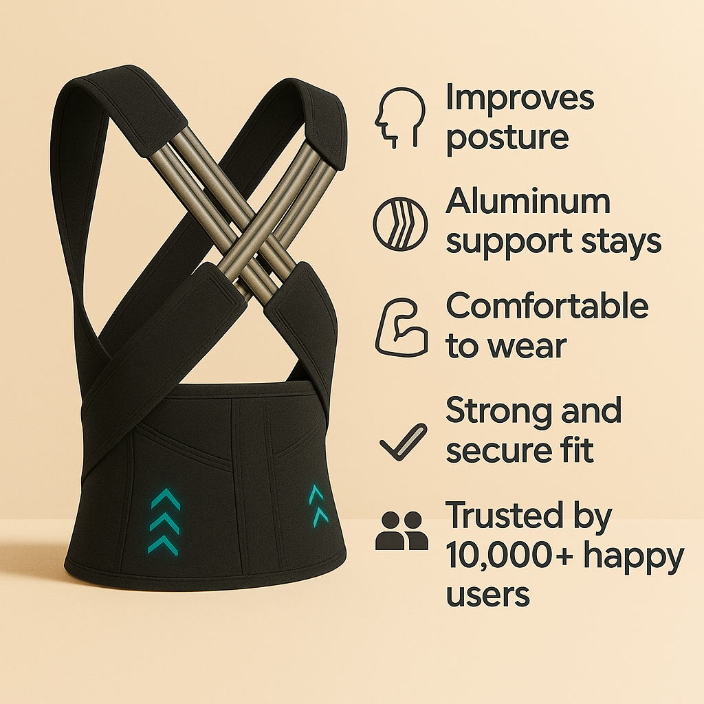 LUXE REEM™-Posture Corrector Brace for Men and Women