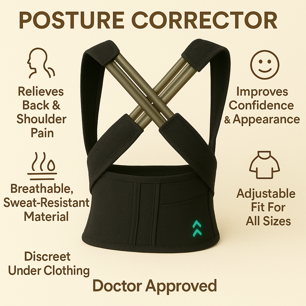 LUXE REEM™-Posture Corrector Brace for Men and Women